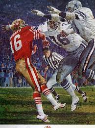 Pro Football Journal Presents Nfl Football Art Football Art Nfl Football 49ers