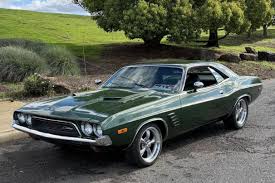 Image result for Dark Green 1973 Challenger