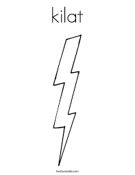 Free printable lightning coloring page for kids. Kilat Coloring Page Twisty Noodle