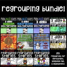 It costs only $12.50 per month to. Regrouping Bundle 170 Addition And Subtraction Resources By Juniper S Own