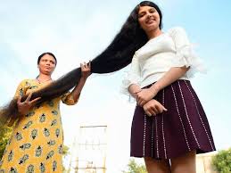 Because that hair is very heavy. India Meet The Girl With The World S Longest Hair News Photos Gulf News