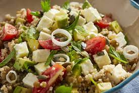 Feb 21, 2020 · warm wild mushroom and lentil salad a fast dinner that doubles as a power lunch later in the week. Lentil Salad With Couscous And Mevgal Feta Cheese Mevgal
