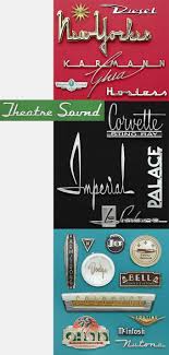 Nameplates And Lettering Vintage Lettering Car Logos Name Plate