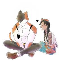 The Buff Cat And The Engineer Cartoon Art Styles Gamer Pics Cartoon Art