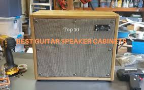These cabinets come with everything you need except for the speaker. Top 10 Best Guitar Speaker Cabinets For The Money 2021 Reviews