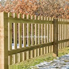 Cover any plants or items. Round Top Picket Fencing Diy Kit Buy Online Uk Delivery