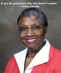 Happy Birthday to Dr. Alexa Canady!