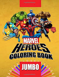 Each printable highlights a word that starts. Marvel Heroes Jumbo Coloring Book Coloring Book For Kids And Adults Perfect For Children Ages 4 12 Smith Julia Amazon Ca Books