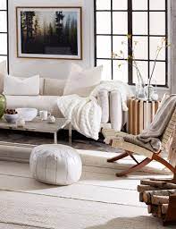 Minimalist And Cozy With Luxe All White Layers And Natural Wood The Perfect Hygge And Lagom Inspired Hygge Living Room Living Room Sets Furniture Lagom Decor