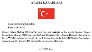Maybe you would like to learn more about one of these? Ismail Saymaz On Twitter Ticaret Milli Egitim Ve Aile Bakanlari Degisebilir