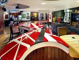 Hard Rock Cafe Metal Homes Van Halen Guitar Room