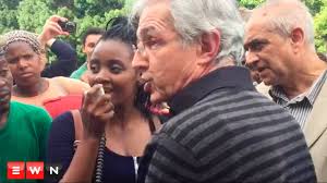 Max Price punched by Fallist protesters