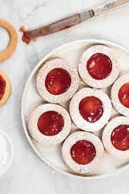 Pour cake mix into a large bowl. Linzer Cookies With Raspberry Jam Recipe Very Good Cook
