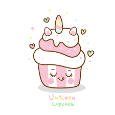 Download 55 unicorn cupcake free vectors. Kawaii Unicorn Fairy Cartoon Cupcake Download Free Vectors Clipart Graphics Vector Art