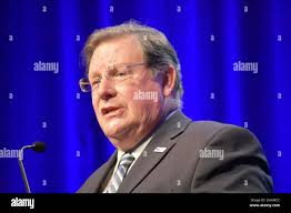 Little Rock Mayor Mark Stodola discusses the city's decision to not pursue  Amazon's proposed second headquarters at a news conference, Thursday, Oct.  19, 2017, in Little Rock, Ark. The city ran a