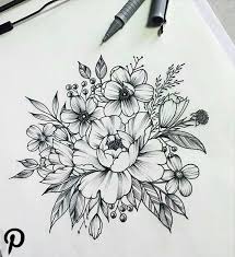 Pin By David Bruns On Zeichnen Tattoos Flower Tattoo Shoulder Floral Drawing