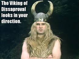 The viking of disapproval | Know Your Meme