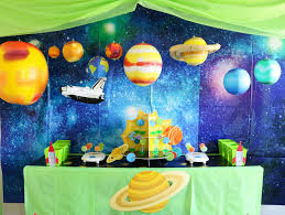 See more ideas about space classroom, space theme, space theme classroom. Space Themed Dessert Table And Backdrop Fun365