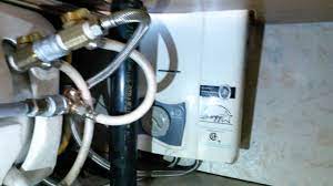 And that brings us back to the question of how to convert an rv water heater to tankless. Review Excel Propane Instant Hot Water Heater In An Rv Or Motorhome Vent Free Lp Under Sink Youtube