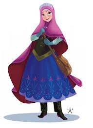428 Disney Princesses Muslim Version Putri Anak Anak Perempuan