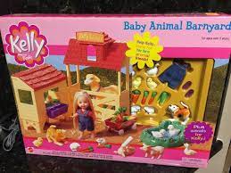 Barbie toys, dolls, playsets, vehicles & dollhouses: 2000 Barbie Sister Kelly Doll Baby Animal Barnyard Playset New Rare Barbie Barbie Sisters Barbie Dolls