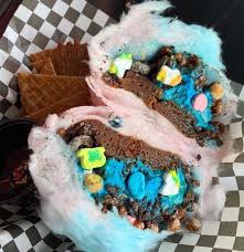 My cake batter ice cream , peanut butter cup ice cream, and pumpkin ice cream are just as amazing! Cotton Candy Ice Cream Burritos Are Actually A Thing At This New Spot In South Florida Symrise In Sight