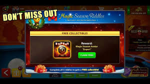 Choose from two challenging game modes against an ai opponent, with several customizable features. Expert Avatar Get It For Free Magic Season Riddles 2nd Week 8 Ball Pool Youtube