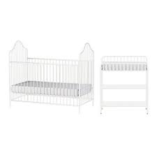 The crib and changing table meets or exceeds the cpsia juvenile testing inspired by victorian wrought iron styling, this crib and changing table set adds a classic touch. Crib Changing Table Combo Target