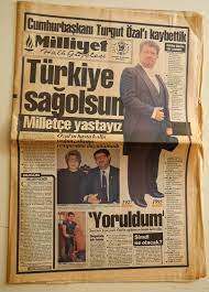 İşte 18 nisan koronavirüs tablosunda son durum. Milliyet Halk Gazetesi Cumhurbaskasin Turgut Ozal I Kaybettik 18 Nisan 1993 Pera Mezat