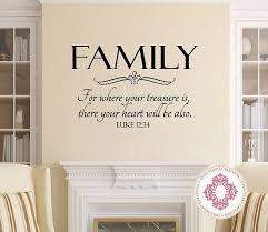 Pin By Cindy Fagan On Home Decor Family Wall Decals Family Wall Scripture Vinyl