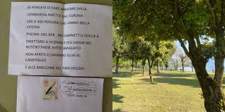 Le migliori bacheche di alberto bondoni. Fase 2 Camping Minacciato Niente Lombardi O Saranno Guai Virgilionotizie