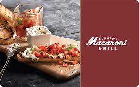 Two $50 gift cards ($100 value) for $80; Macaroni Grill Egift Card Giftcardmall Com
