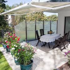 Wind Und Sichtschutz Schone Terrasse Sichtschutz Glas Garten Design