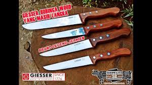 Check spelling or type a new query. Review Pisau Butcher Bubinga Wood Handle Dari Giesser Youtube