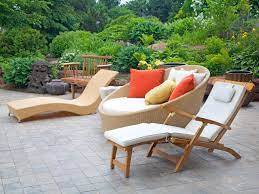 It's best to determine the use of your outdoor furniture to best understand the right material for your application. Modern Outdoor Furniture Hgtv