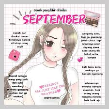 Girls Klik Follow Di Instagram True Tag Temen Kamu Yang Lahir Bulan September Fakta Zodiak Kelahiran Ungkapan Lucu