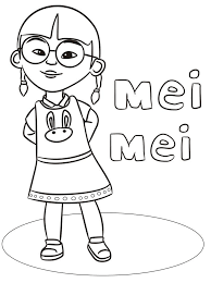 Gambar upin ipin di berbagai momen ini bisa menjadi inspirasi saat akan melakukan aktivitas menggambar atau mewarnai. Mei Mei Upin Ipin Coloring Pages Warna Gambar Anak Coloring Home