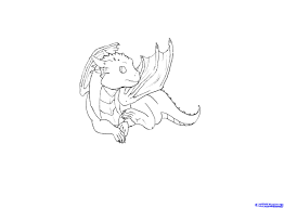 This is a chinese dragon baby. How To Draw A Baby Dragon