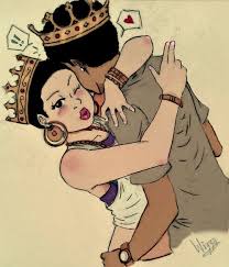 She S The Queen I M The King This Our Surreal Kingdom Black Love Art Queen Drawing Art