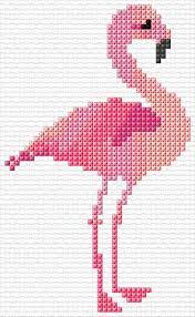 Use 2 strands of thread for cross stitch. Ann Logan 10 Free Patterns Online Flamingo 4292