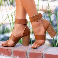 Chaussures femmes talons hauts vert motif de serpent souliers. Femmes Talons Hauts Ete Chaussures De Mariage A Bout Ouvert Boucle De Ceinture Sandales Decontractees Marron 1003 Achat Vente Femmes Talons Hauts Ete Pas Cher Soldes Cdiscount