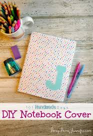 101 Handmade Days Diy Notebook Cover Busy Being Jennifer Diy Notebook Cover Diy Notebook Book Cover Diy