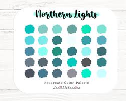 Teal Gray Color Palette - Etsy