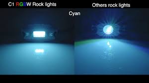 Mictuning C1 8 Pods Rgbw Led Rock Lights Multicolor Underglow Neon Light Kit With Bluetooth Controller Music Mode Blinkee Com