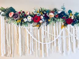 Wildflower Garland Floral Garland Boho Flower Garland Etsy In 2020 Flower Garland Diy Floral Garland Fake Flowers Decor