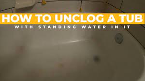 Avoid severe water damage from frozen pipes, floor and shower drains. How To Unclog A Shower Drain With Standing Water 6 Steps