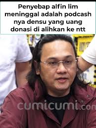 Penyebab Meninggalnya Alfin Lim di Podcast Densu