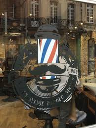 Vitrophanie 5th Avenue Barber Shop Bordeaux Vitrophanie Film Solaire Film