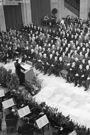 The parlamentarischer rat was the west german constituent assembly in bonn that drafted and adopted the constitution of west germany, the basic law for the federal republic of germany. Ghdi Image
