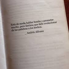 Andres Alfonso On Instagram Menos Palabras Mas Hechos Andresalfonso Escribir Literatura Escrito Frases Bonitas Frases Literatura Palabras